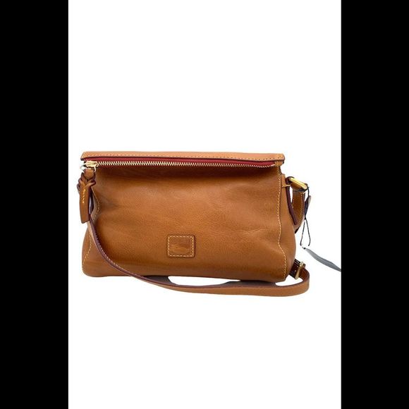 Dooney & Bourke Florentine Leather Laurel Crossbody Natural - Picture 1 of 4